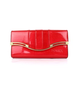 Porte feuille ROUGE