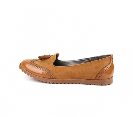 Ballerines femmes Camel Ballerines femmes Camel