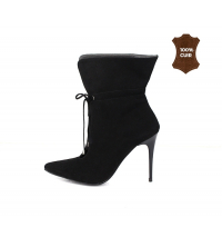 Bottines  à talon Noir
