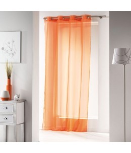 panneaux de rideaux  Orange voile