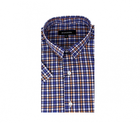 Chemise demi-manche homme bleu Chemise demi-manche homme bleu