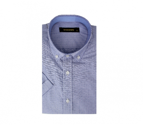 Chemise demi-manche homme Bleu Jean Chemise demi-manche homme Bleu Jean