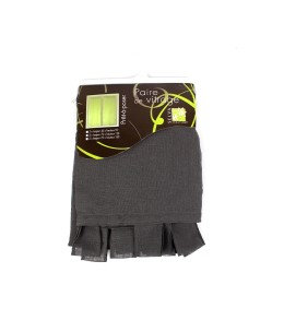 Paire vitrage voile Vert Pistache