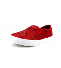 Basket femme Rouge