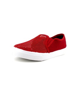 Basket femme Rouge
