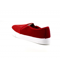 Basket femme Rouge