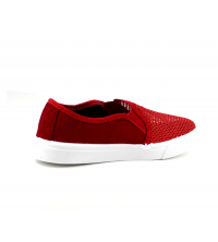 Basket femme Rouge