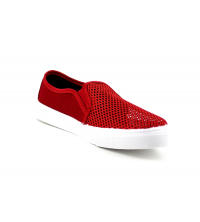 Basket femme Rouge