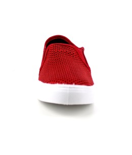 Basket femme Rouge