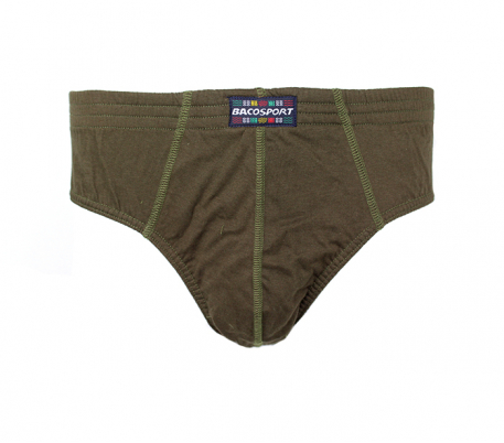 Slip Homme Uni vert Slip Homme Uni vert