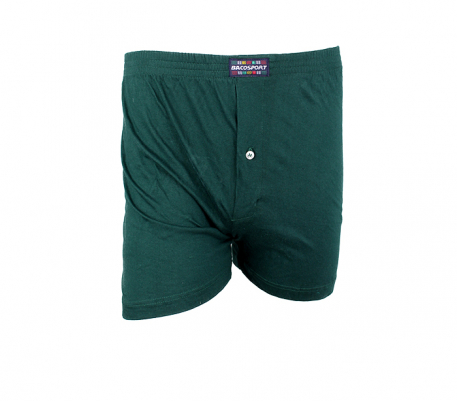 caleçon uni avec bouton Vert militaire caleçon uni avec bouton Vert militaire
