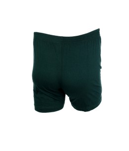 caleçon uni avec bouton Vert militaire