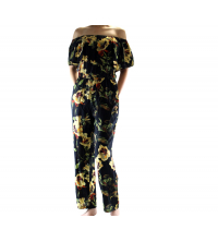Combinaison fleuri femme