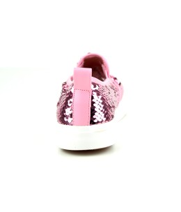 BASKET FEMME ROSE/ARGENT
