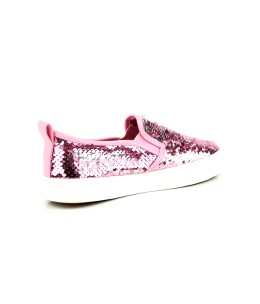 BASKET FEMME ROSE/ARGENT