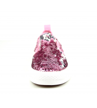 BASKET FEMME ROSE/ARGENT