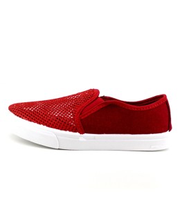 Basket femme Rouge