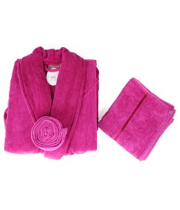 Coffret cape de bain +serviette
