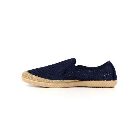 Trass - Basket Basse Noir - 073-Bleu marine Trass - Basket Basse Noir - 073-Bleu marine