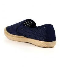 Trass - Basket Basse Noir - 073-Bleu marine