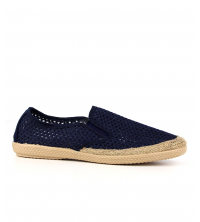 Trass - Basket Basse Noir - 073-Bleu marine