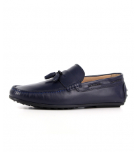 Mocassin Homme Bleu