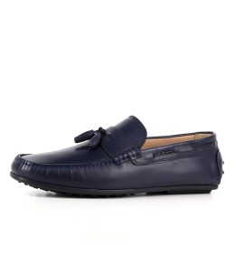 Mocassin Homme Bleu