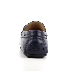 Mocassin Homme Bleu
