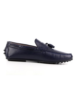 Mocassin Homme Bleu