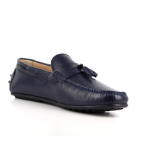 Mocassin Homme Bleu