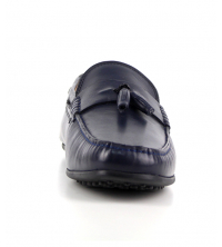 Mocassin Homme Bleu