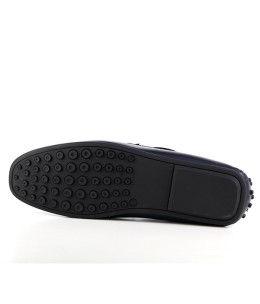 Mocassin Homme Bleu