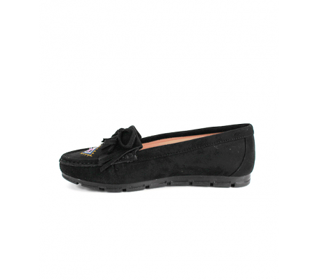 ballerine daim pour femme avec papillon et broderie ballerine daim pour femme avec papillon et broderie