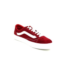 Basket femme Rouge