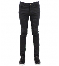 Jean homme  Noir dechire  coupe  slim