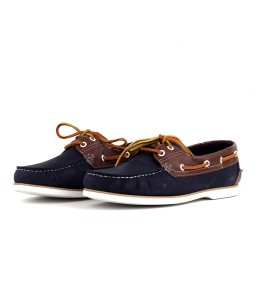 Mocassin pour homme Bleu & Marron