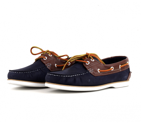 Mocassin homme Bleu & marron Mocassin homme Bleu & marron