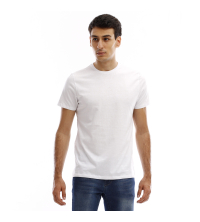T-shirt manches longues col V - Bleu Marine