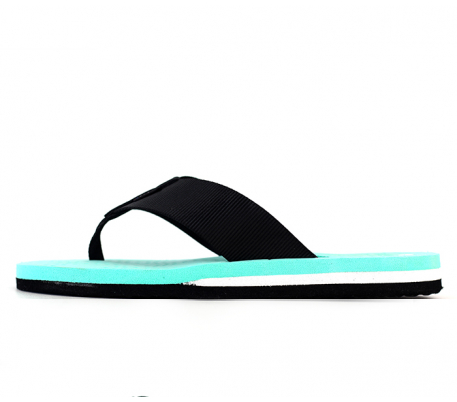 Tong homme turquoise et bleu marine Tong homme turquoise et bleu marine