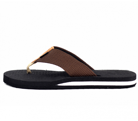 Tong homme marron et noir Tong homme marron et noir