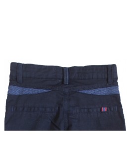 bermuda chino bleu marine