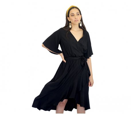 Robe croisé avec ceinture Robe croisé avec ceinture