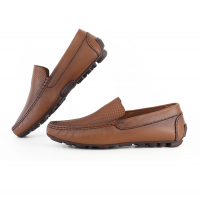 mocassin orthopédiques cuir Homme