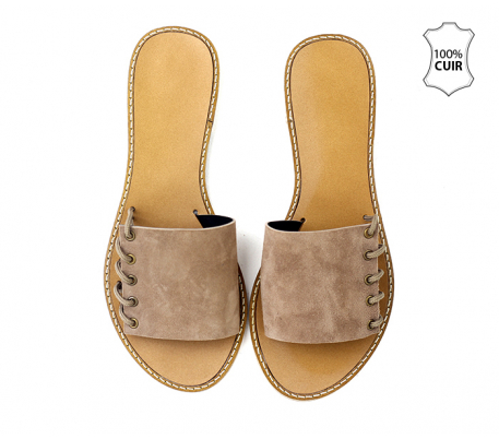 mule cuir fil deco mule cuir fil deco