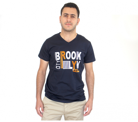 T-shirt Homme Bleu T-shirt Homme Bleu