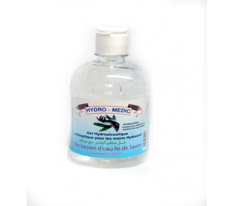 Gel désinfectant Hydro-Alcoolique - 500ml
