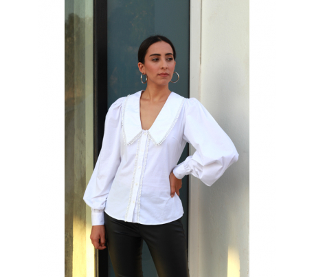 Chemise femme Col claudine Chemise femme Col claudine