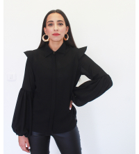 chemise femme Noir