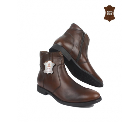Bottines hommes marron Bottines hommes marron