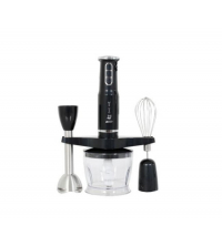 Mixeur Plongeant Multifonction  4 en 1 - 500 ml - 600 W - Noir - Garantie 1 An